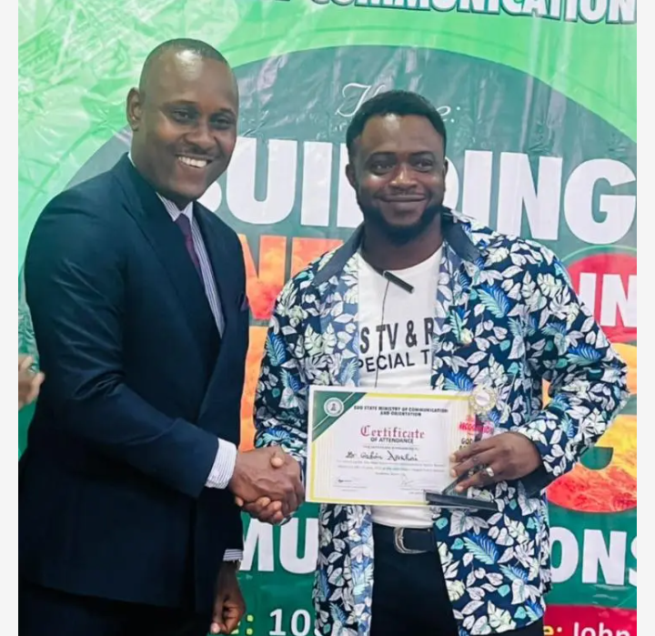 EBS Staff Bags Best Videographer Award