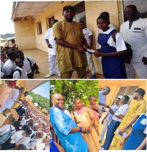 NBM, Idah Chapter Gives Succor To 3 Secondary Students