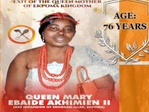 Esan Descendants Assembly Condoles Abumere II Queen Mother’s Demise