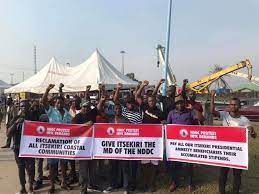 Itsekiri Youth Protest, Demand NDDC Chairmanship Position
