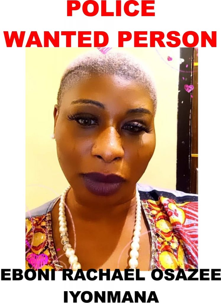 Alleged Cyber Bullying: Police Place N5 Million Bounty On Rachael Eboni