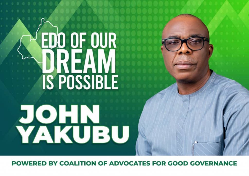 Edo State Deserves A Governor  Like Hon. John Yakubu