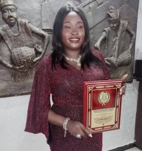 Edo NAWOJ Chairperson, Adesuwa  Gets An Award Of Excellence