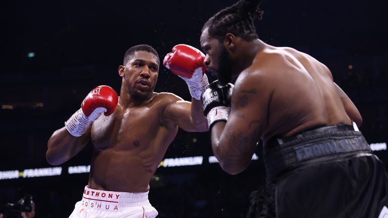 Anthony Joshua Beats Franklin By Unanimous Decision