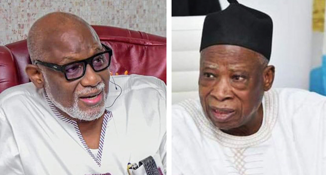 Akeredolu Faults APC Zoning Formula For 10th National Assembly