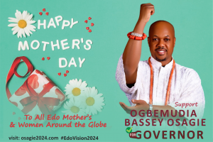 MOTHER’S DAY: Bassey Osagie Show Love, Respect To Edo Women