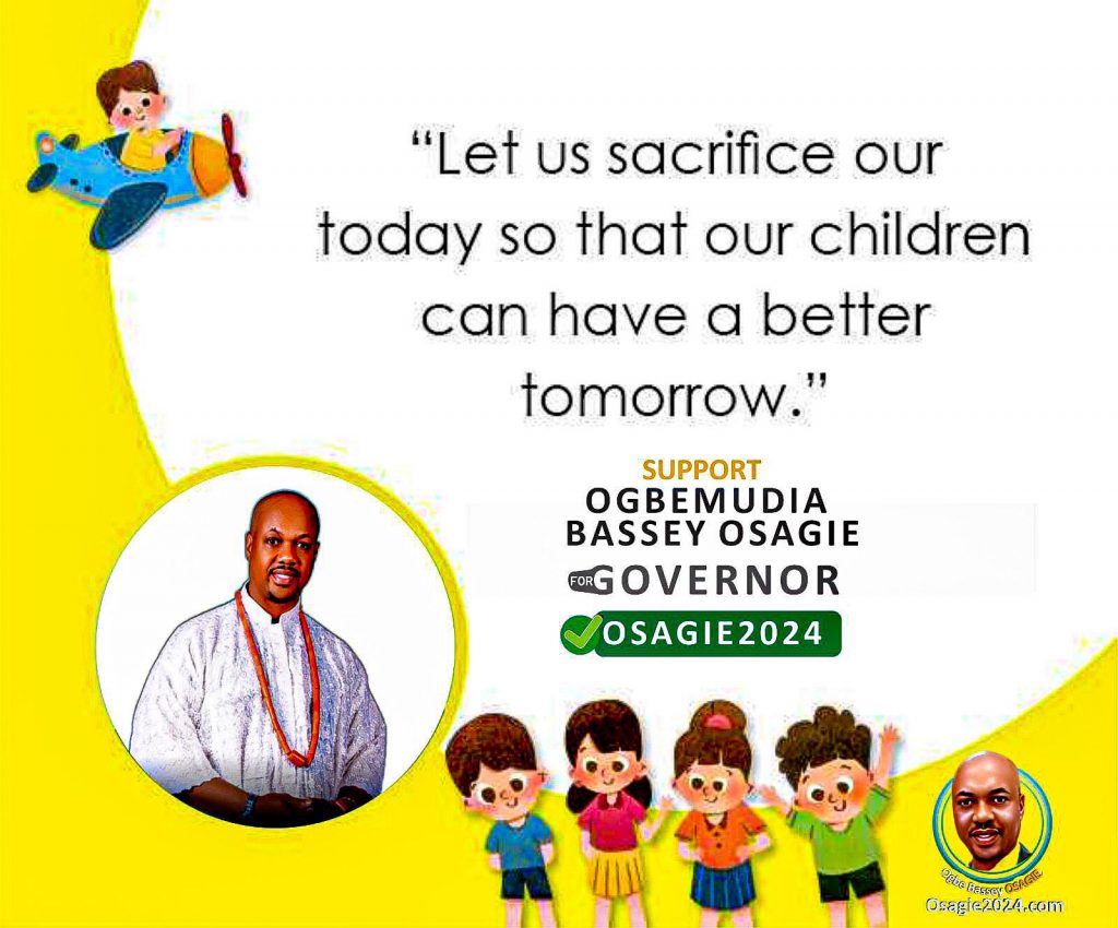 Dear CHILDREN OF EDO STATE