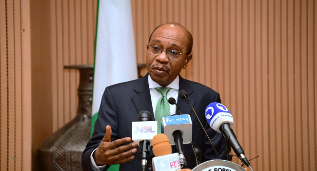 Godwin Emefiele, CBN Governor Increases Interest Rate To 18.5%
