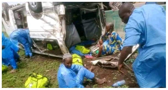Bus Conveying Some Nasarawa State Intending Muslim Pilgrims Crashes