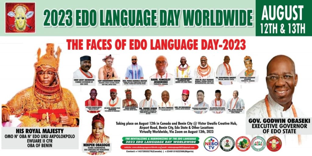 Language Extinction: Edo Language Day Worldwide Holds 2023 Summit