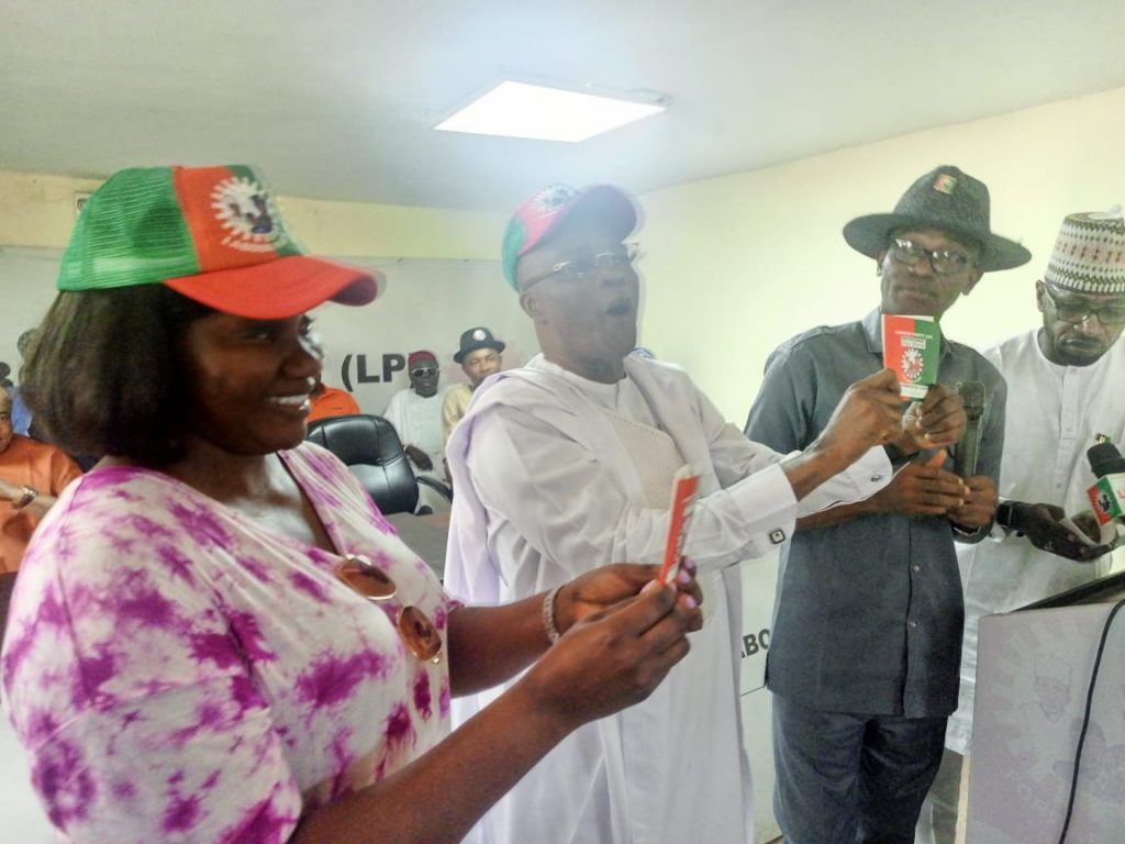 Jubilation As Abure Receives Imansuangbon Into Labour Party