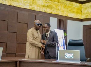 Dr. Enabulele, WMA President Visit Gov Obaseki