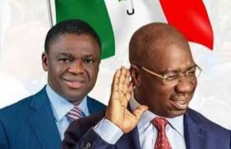 BREAKING NEWS: Obaseki/Shaibu Rift Deepen As EDHA Begins Impeachment Process Against Deputy Gov.