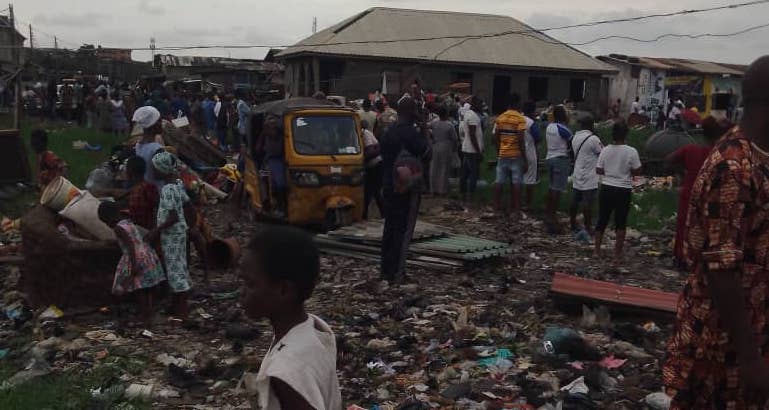 Anger, Weeping As Lagos Govt. Forcibly Evicts, Demolishes More Houses In Oworonshoki, Idi Araba Communities