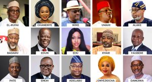 Four Former Govs, Seven Women, Seventeen Others Make Tinubu’s Ministerial List