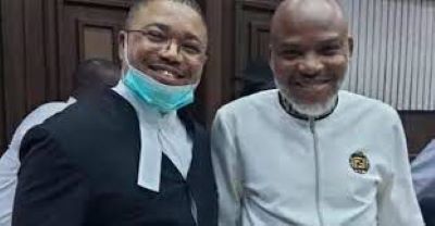 Sit-At-Home Protest Is Dead, Buried In Southeast Nigeria, Says Nnamdi Kanu, Leader’s Lawyer, Ejiofor