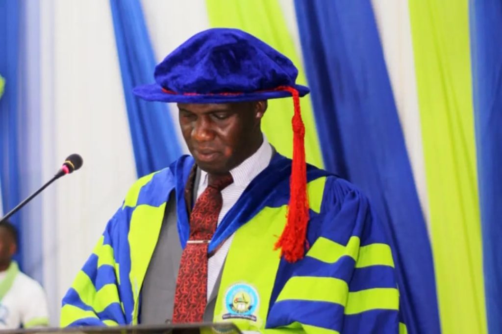 14th Inaugural Lecture: Varsity Don Advocates For Biodiesel Tech