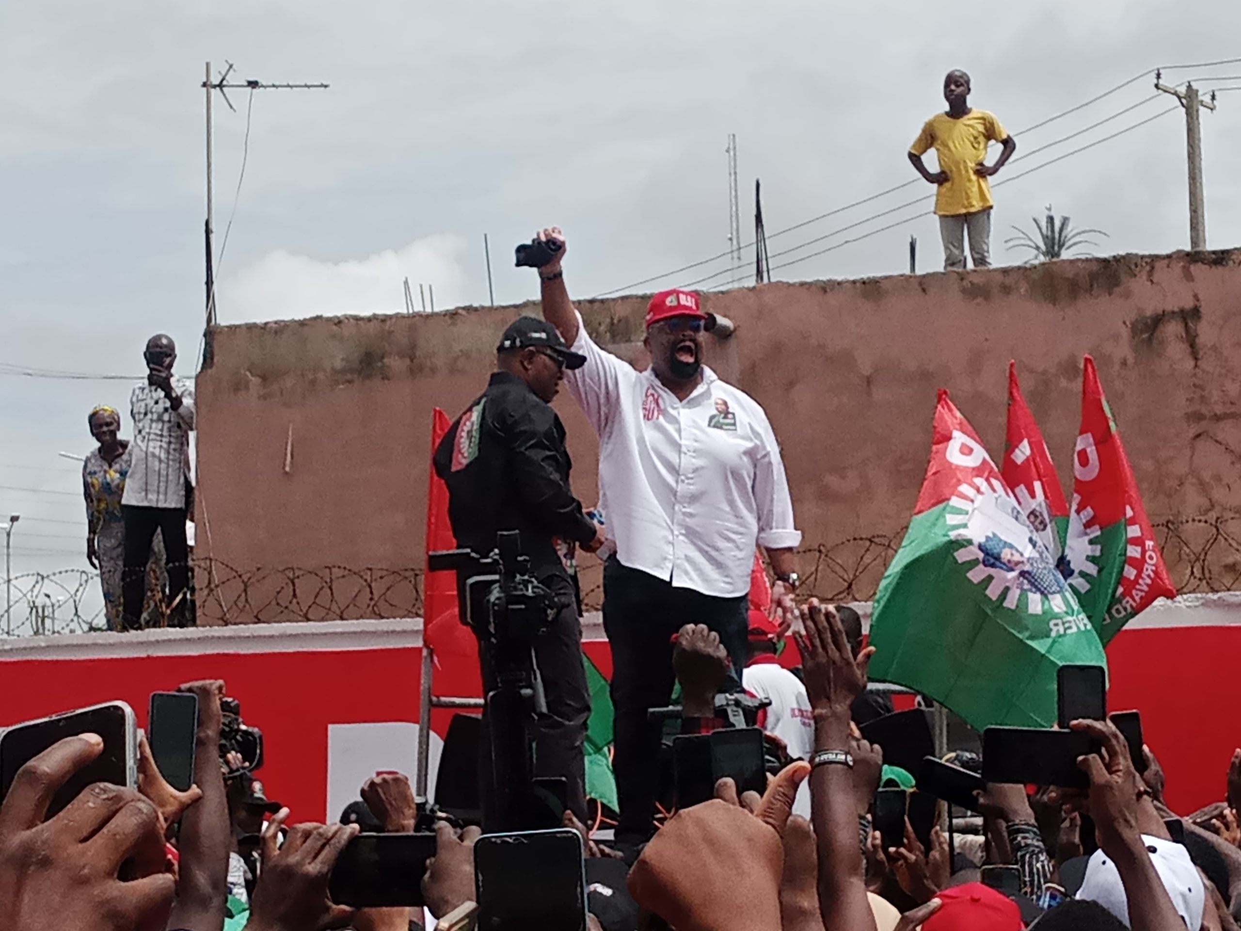Benin Agog As Obi Storms  Oba Palace For Akpata