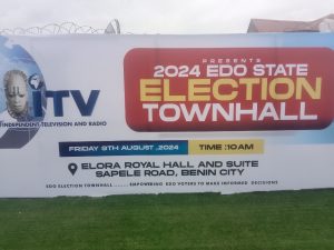 ITV, Radio Host 2024 Governorship Town Hall Meeting