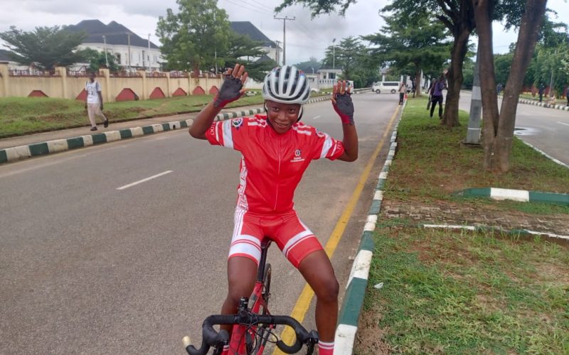 NYGs Day 5: Team Edo Maintains Impressive Run As Divine Ogbe Gets Golden Hat trick In Cycling