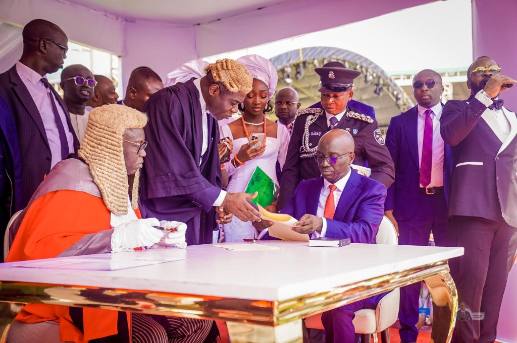 Okpebholo Sworn In As 6th Executive Governor Of Edo State