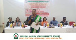 GBV; FONWIP Advocates For Full Implementation Of Laws To Prevent Violence Against Women And Girls