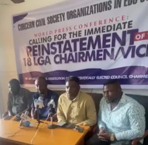 CSOs Call On IGP To Stop Illegal Activities At  Edo LG Councils