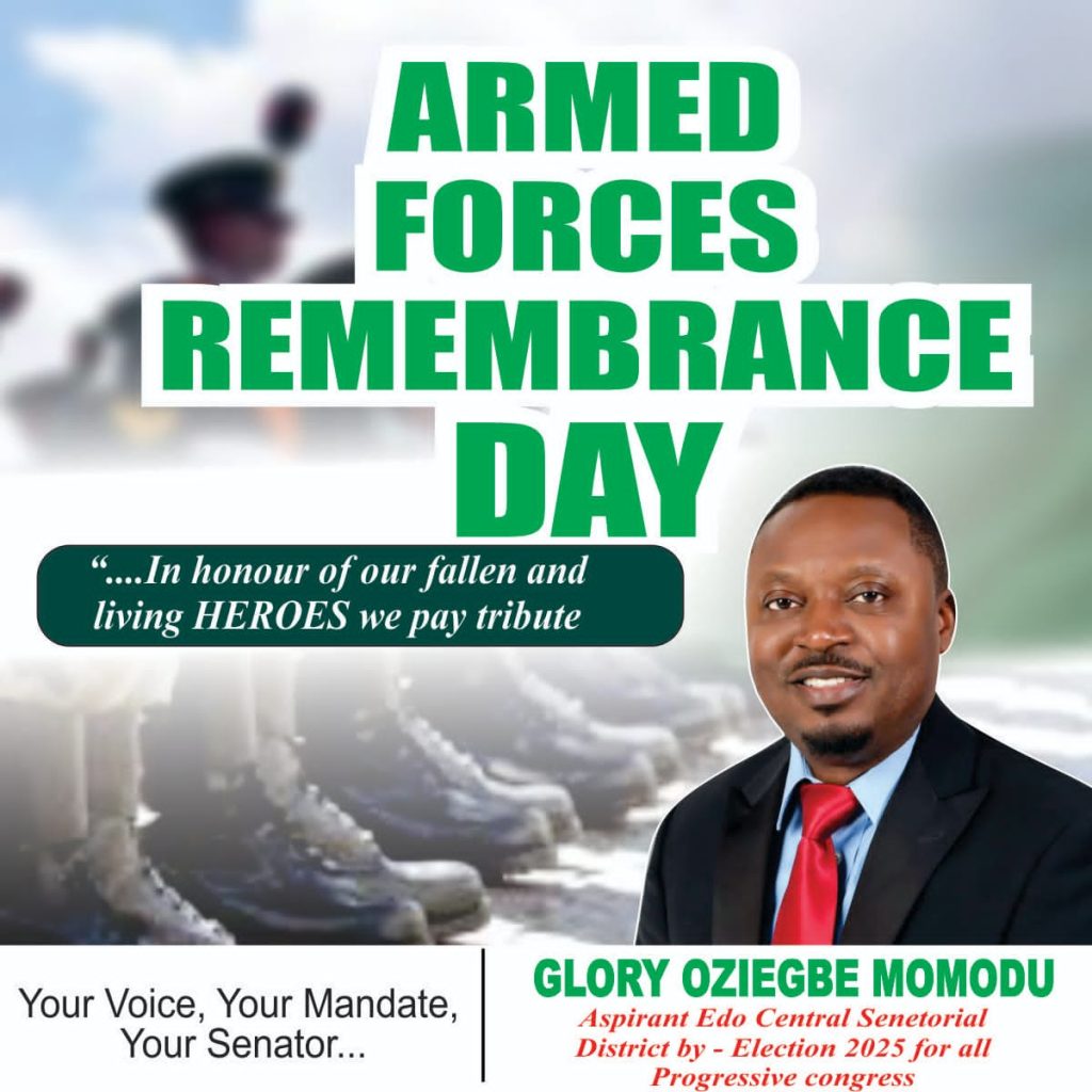 Armed Forces Remembrance Day: Edo Central APC Aspirant, Momodu Eulogises Nigeria Heroes For Their Patriotism