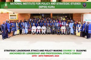 Edo NUJ Chairman Alenkhe, Permanent Secretaries Shine at NIPSS Strategic Leadership Course