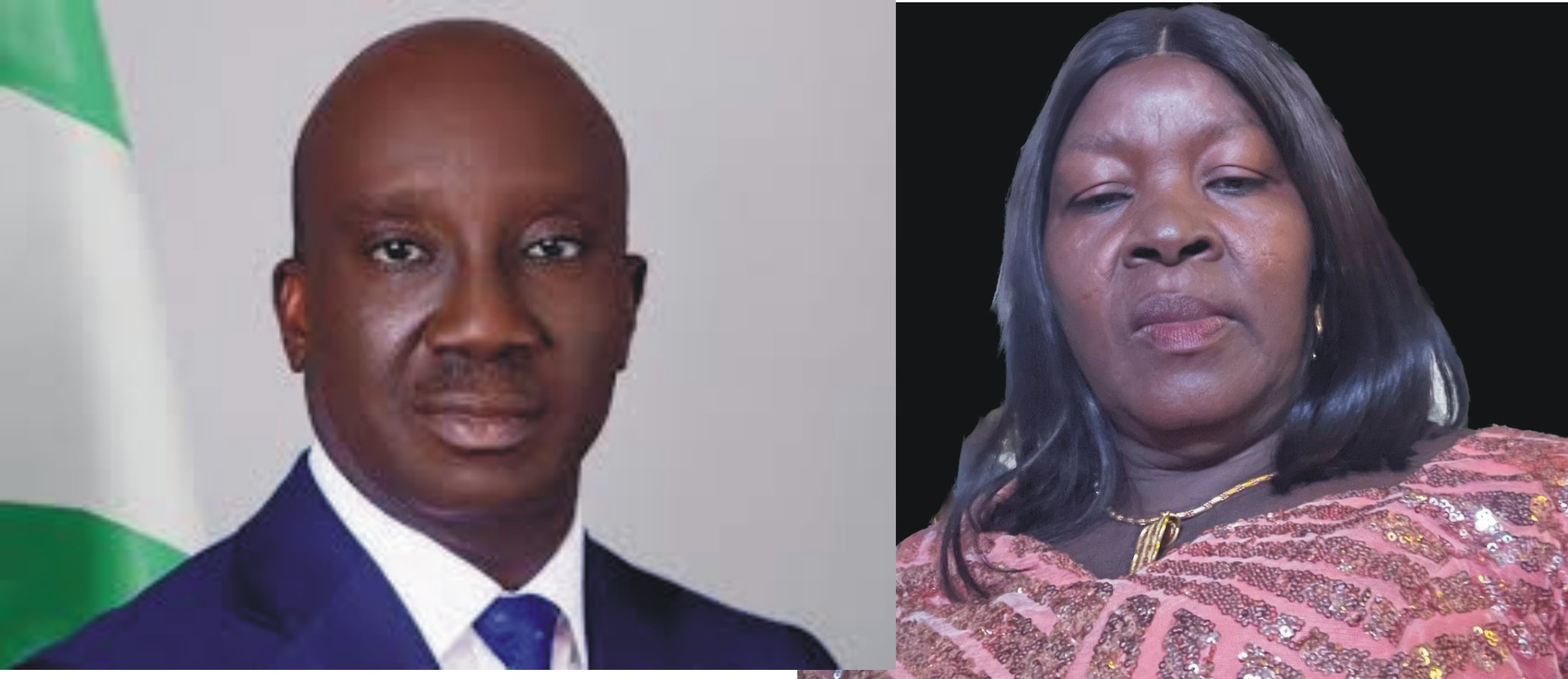 APC Woman Leader Canvases Support for Okpebholo