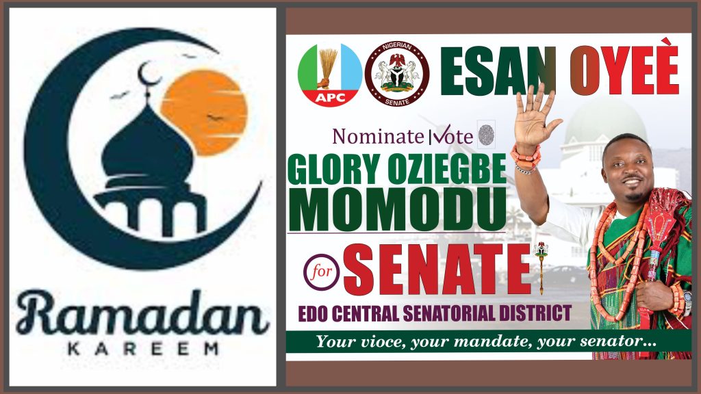 Edo Central Senatorial Aspirant, Momodu Congratulates Muslims on Commencement of Ramadan