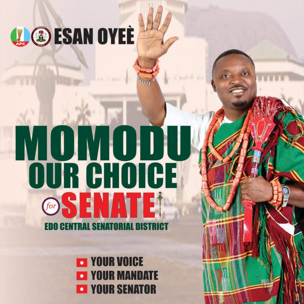 Edo Central Senatorial Aspirant, Momodu Donates Academic Materials, Pledges To Build School Lab for AAU Secondary School, Ekpoma