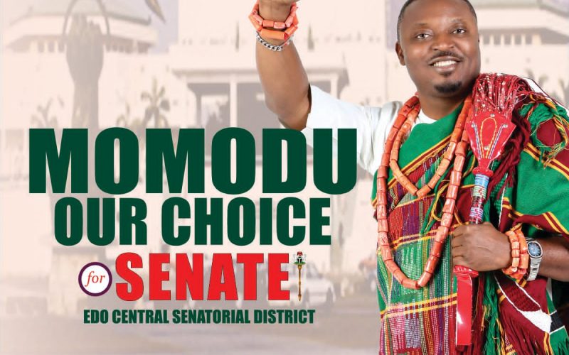 Edo Central Senatorial Aspirant, Momodu Donates Academic Materials, Pledges To Build School Lab for AAU Secondary School, Ekpoma