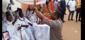 Edo Central Senatorial Aspirant, Momodu Receives Blessing From Royal Fathers In Esanland