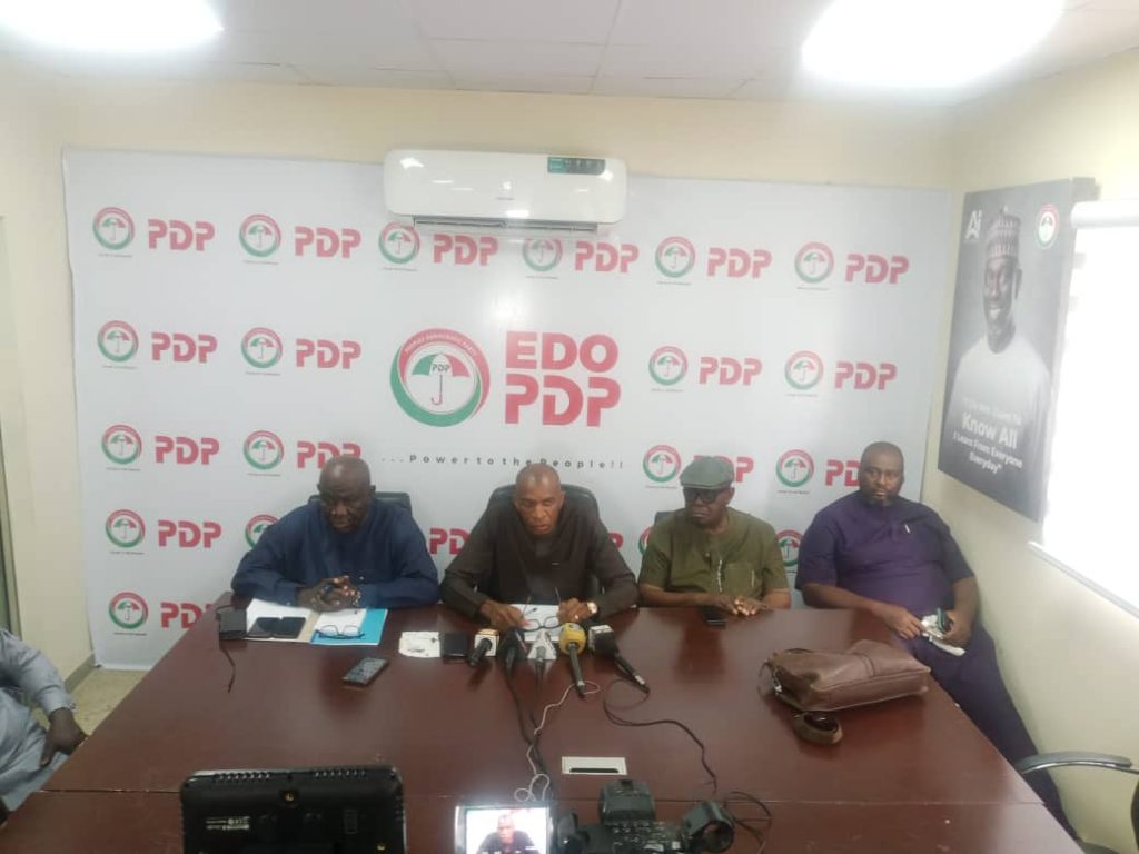 PDP Scolds Okpebholo’s Govt Over Deteriorating Insecurity In Edo