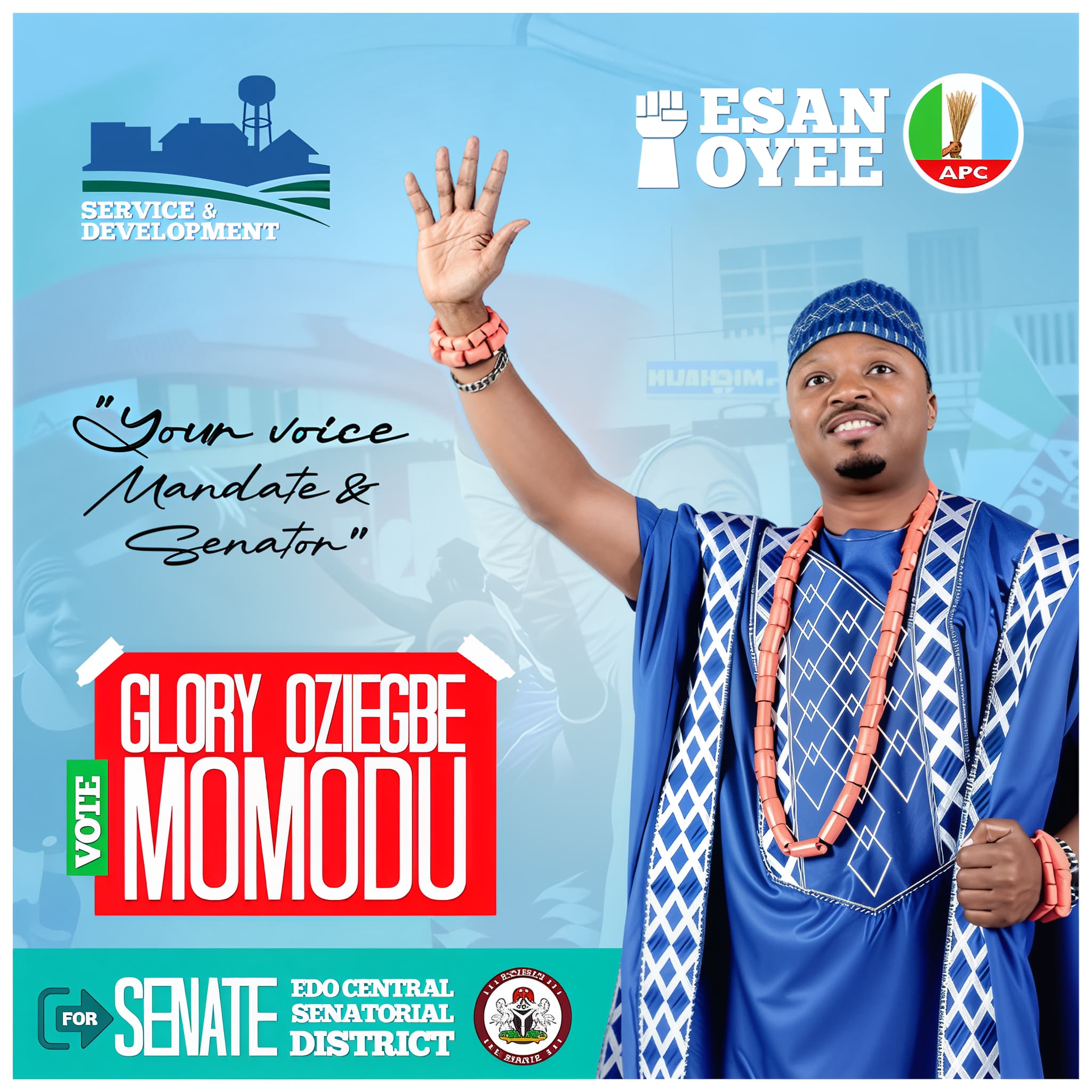 Bringing Clean and Reliable Water to Esan is My Number One Commitment