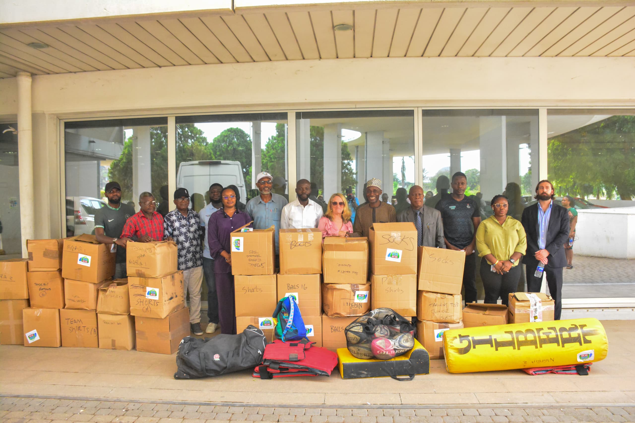 British High Commission Boosts Nigeria Rugby With Donation Of Equipment