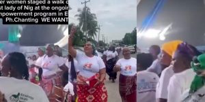 Rivers Women Stage Walkout On Sole Administrator Ibas’ Wife, Call Her ‘Impostor’