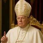 EXTRA: Trump Shares AI Image Portraying Himself As New Pope