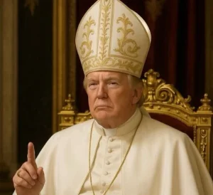 EXTRA: Trump Shares AI Image Portraying Himself As New Pope