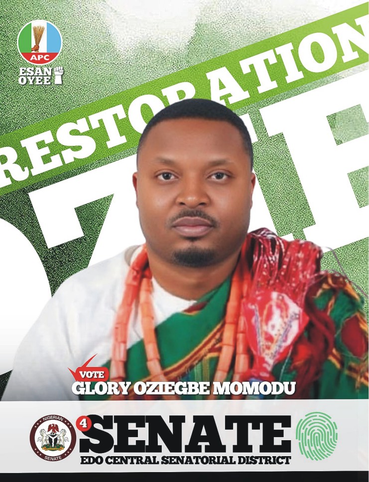 ENGR GLORY OZIEGBE MOMODU UNLOCKING THE POTENTIAL OF ESAN LAND ENGR GLORY OZIEGBE MOMODU UNLOCKING THE POTENTIAL OF ESAN LAND