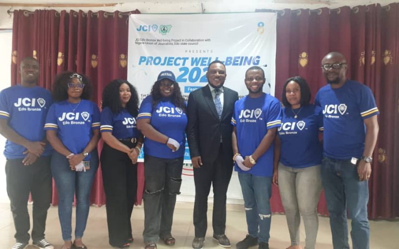 JCI Edo Bronze, NUJ Organize 2-Day Well-Being Health Outreach For Journalists In Edo