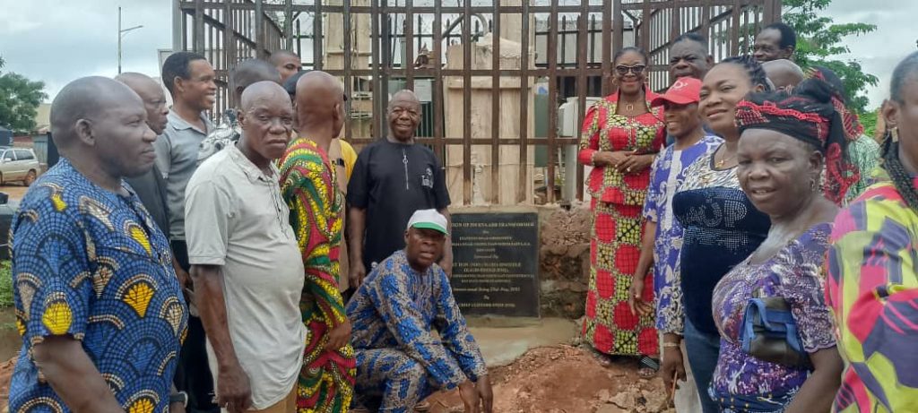 Oligbi-Edeko Commissions 500 KVA Transformer in Efandion Community Oligbi-Edeko Commissions 500 KVA Transformer in Efandion Community