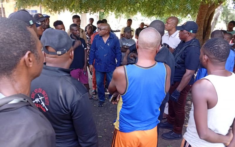 Fulani Threats: Etsako Central Chairman, Yakubu Visits Odameh Community, Advocate for Vigilance