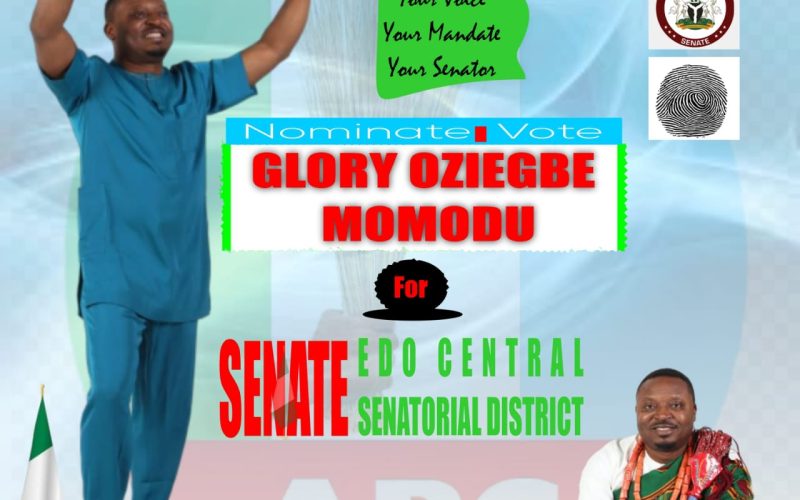 ESAN LAND WILL COME ALIVE WITH ENGR GLORY OZIEGBE MOMODU