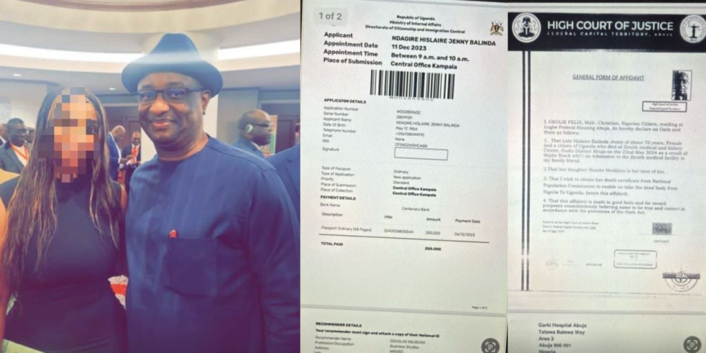 Estranged American Lover Indicts Nigerian Minister Festus Keyamo of Forging Documents to Smuggle Mother’s Corpse out of Nigeria without Her Consent Estranged American Lover Indicts Nigerian Minister Festus Keyamo of Forging Documents to Smuggle Mother’s Corpse out of Nigeria without Her Consent