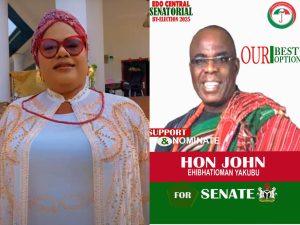 Hon. John Yakubu Celebrates Chief Dr. Lilly Odion-Ugbesia on 69th Birthday Anniversary