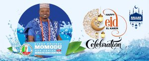 Eid El-Kabir Message from Engr. Glory Oziegbe MomoduAspirant for Edo Central Senatorial District