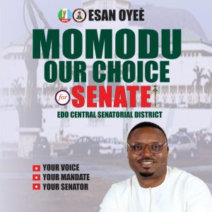 A Vote for Progress: Engr Glory Oziegbe Momodu for Edo Central