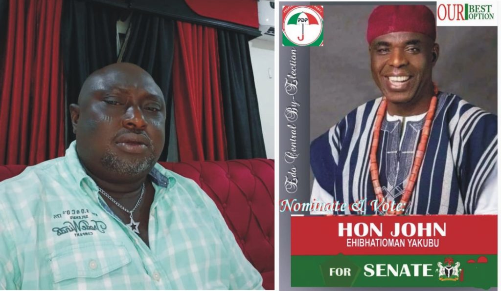 Yakubu Pays Tribute to Ogboh Liberty Osayande (JP), Igueben PDP LGA Chairman on 50th Birthday Yakubu Pays Tribute to Ogboh Liberty Osayande (JP), Igueben PDP LGA Chairman on 50th Birthday